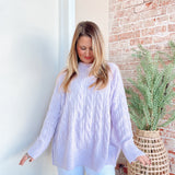 Smell the Lilac Sweater
