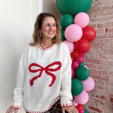 Holiday Bow Sweater