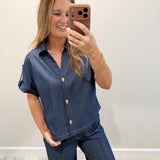 Lucy Denim Set- Top