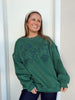 Christmas Graphic Embroidery Sweatshirt