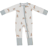 Bunny Ribbed Bamboo Zipper