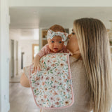Copper Pearl Burp Clothes Pack- Natalie