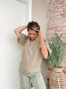 Braided Sweater Top