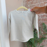 Quincy Mae Long Sleeve Tee Cloud Stripe