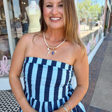 Sealife Charm & Ring Cord Necklace 2