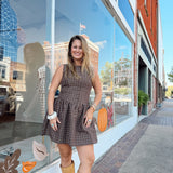 Meet Me In Manhattan Plaid Dress