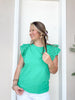 Sunday Shopping Top in Green