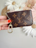 Livin' Lux Brown Dark Brown Key Chain Wallet