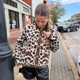 Cheetah Print Cardigan