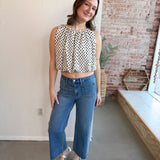 Wide Leg Medium Wash Jeans