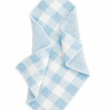 Cloud Blue Gingham Mini Blanket