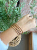 Stack 'Em Bracelets in Oval Gold- Set of 5