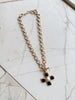 Vintage Cross & Chain Necklace