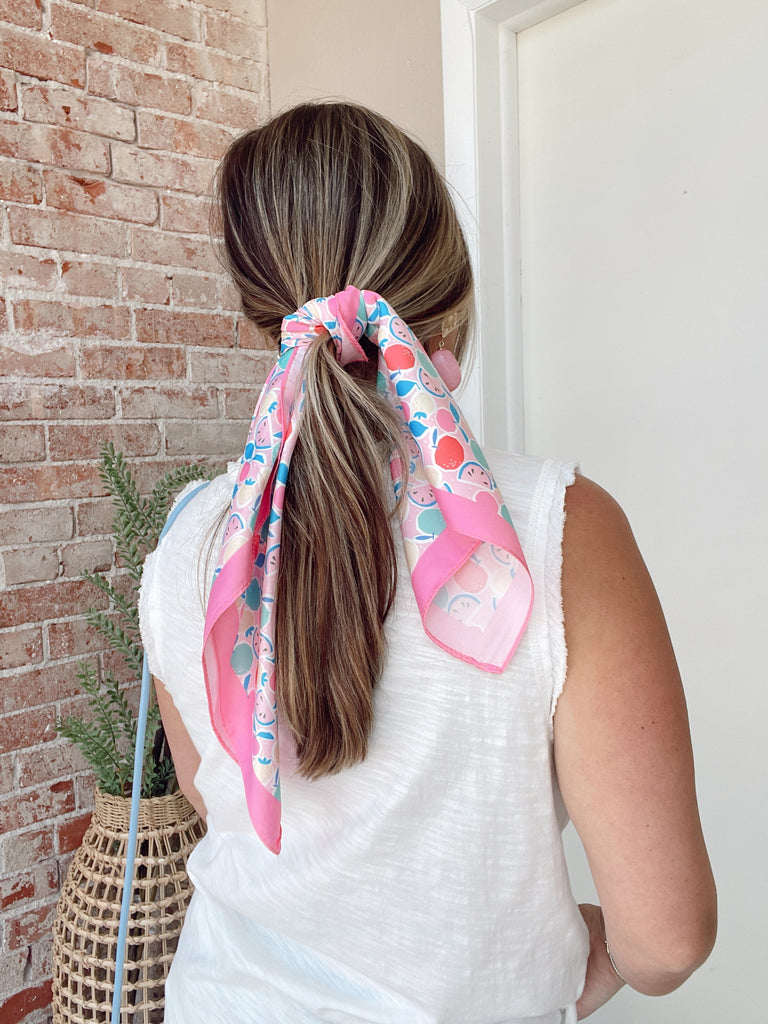 Tropical Fruit Neck Scarf