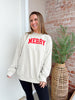 Merry Sweatshirt in Cream
