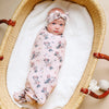 Copper Pearl Knit Swaddle Blanket- Minnie Mouse