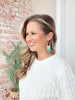 Teardrop Tassel Earrings