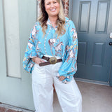 Western Concho Medallion Belt