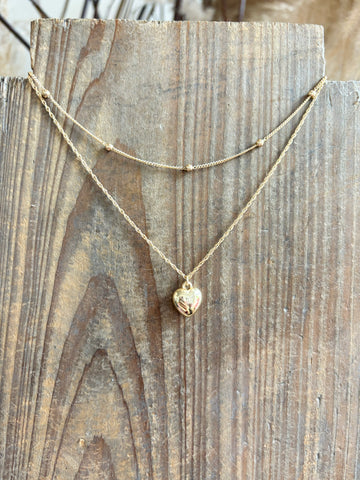 Hollow Paw Print Necklace