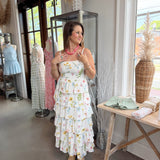 Wildflower Tiered Midi Dress