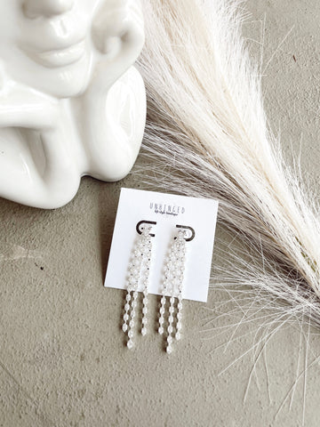 Cascade Crystal Fringe Earrings