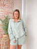 Lazy Days Set in Sage- Pullover