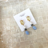 Blue Crystal Earrings