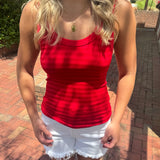 The Americana Tank - Red