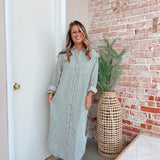Pretty in Pine Dress