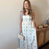 First of Spring Dress in Blues