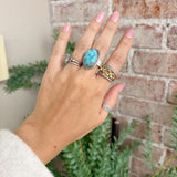 Water Resistant Mixed Metal Ring- Jordan