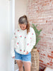Spring Breeze Cardigan in Cherries