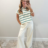 Preppy Polo Top