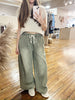 Olive Denim Painter Pants