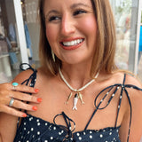 3 Fish Charm Cord Necklace