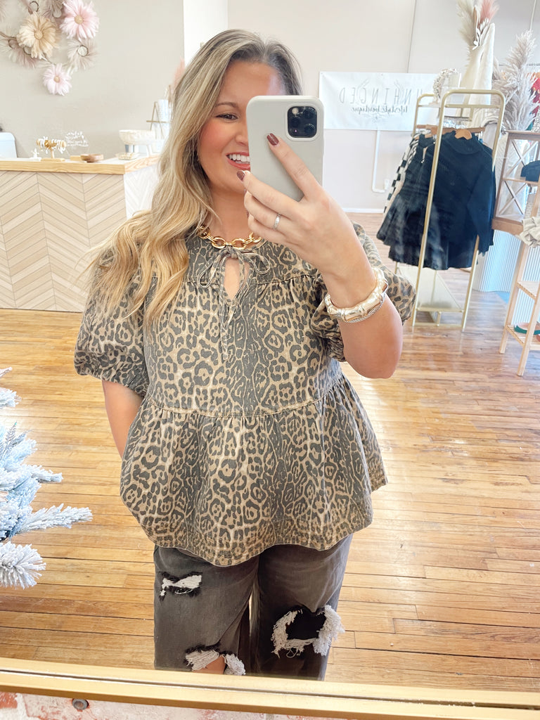 Leopard Lover Top