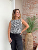 Zebra Print Top