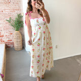 First of Spring Dress in Pinks