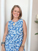 Blue Tropics Set- Top