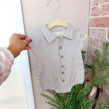 Quincy Mae Mae Matteo Romper Sage