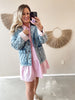 Quilted Denim Jacket