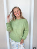 Spring Breeze Pullover in Matcha
