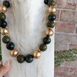 Perfect for a Party Necklace in Green