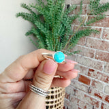 925 Sterling Silver Turquoise Statement Ring 9