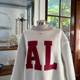 Alabama/AL Reversible Crewneck