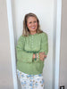 Spring Breeze Pullover in Matcha