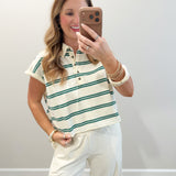 Preppy Polo Top