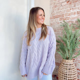 Smell the Lilac Sweater