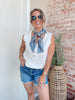 Silk Neck Scarf- Callie
