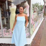 Seaside Stripe Maxi Dress